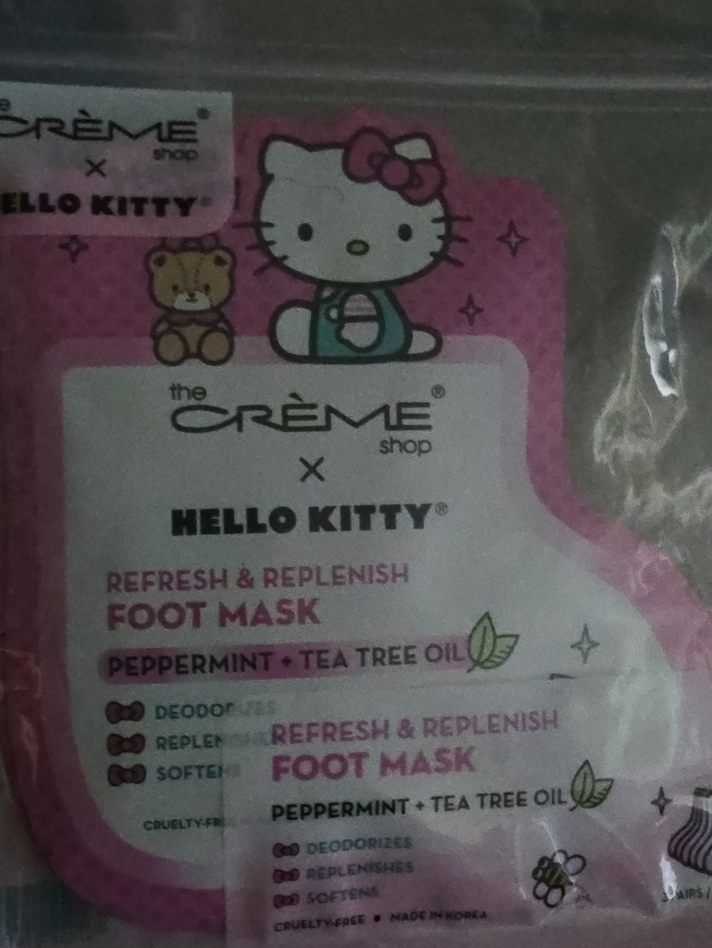 Refresh & Replenish Peppermint Foot Mask